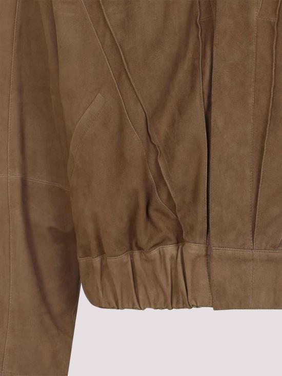 26SS 조르지오 아르마니 패딩 GM003586AF24918U6130 Brown - GIORGIO ARMANI