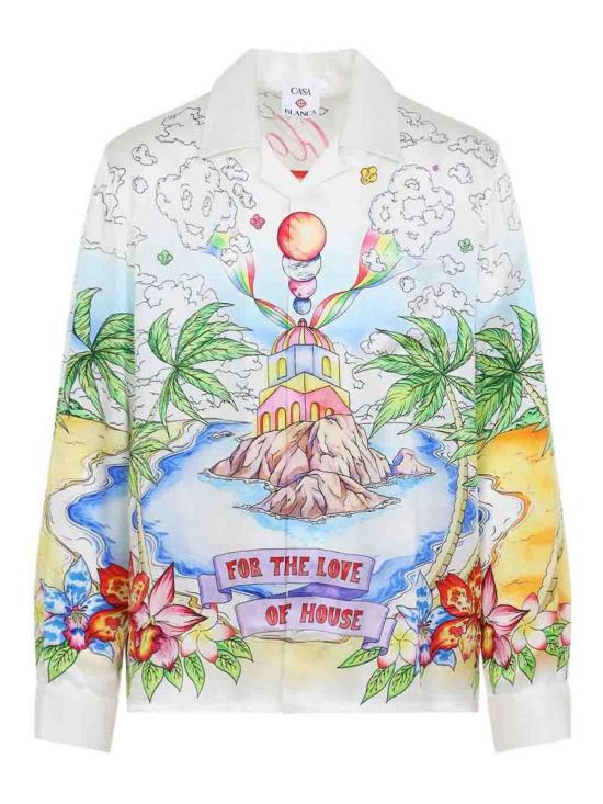 26SS 카사블랑카 긴팔 셔츠 MSS26SH00602 Multicolour