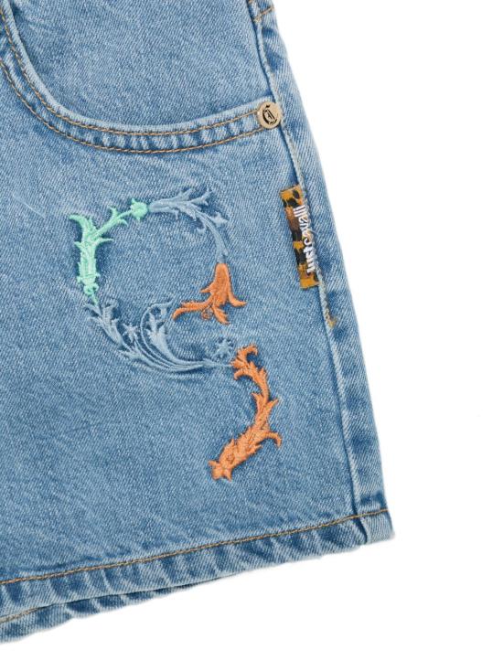 26SS [키즈] 저스트까발리 쇼츠/버뮤다 JGP26088SHSH DBLUE Blue - JUST CAVALLI