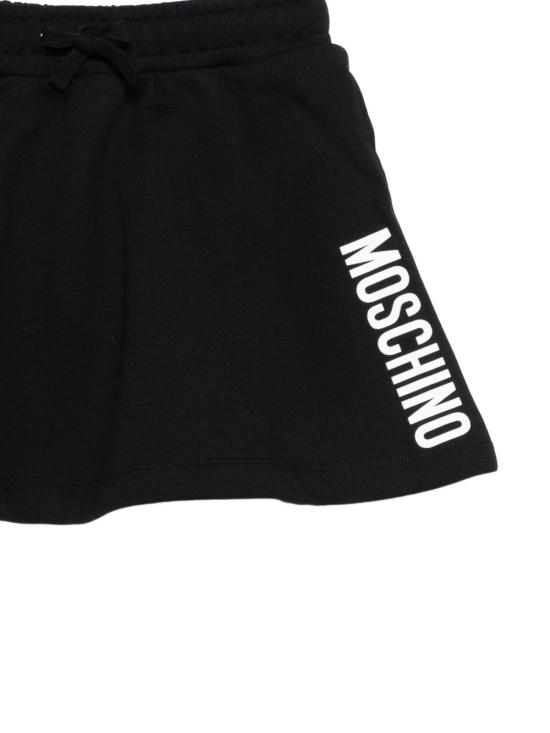 26SS [키즈] 모스키노 스커트 HDJ049 LCA3260100 Black - MOSCHINO