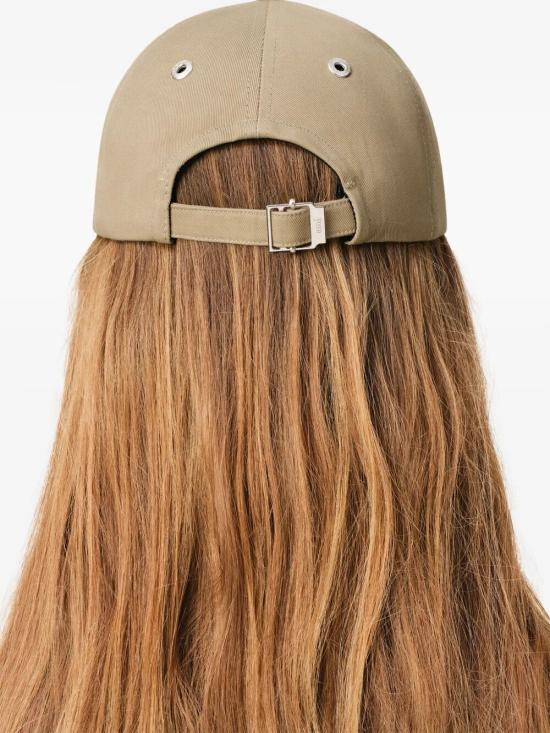 26SS 아미 코튼 ADC 자수 볼캡 UCP265 AW0041 A036 BEIGE TAUPE - AMI