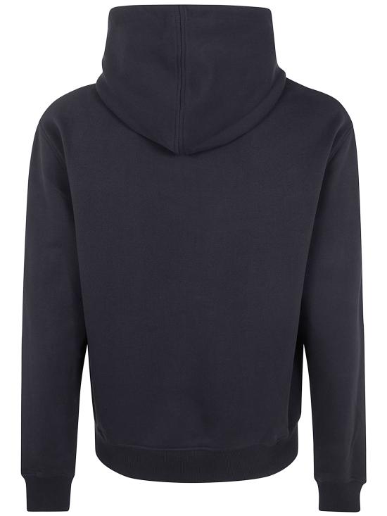 26SS 아미 ADC 코튼 후디 HSW764 730 045 BLACK WHITE CREAM - AMI