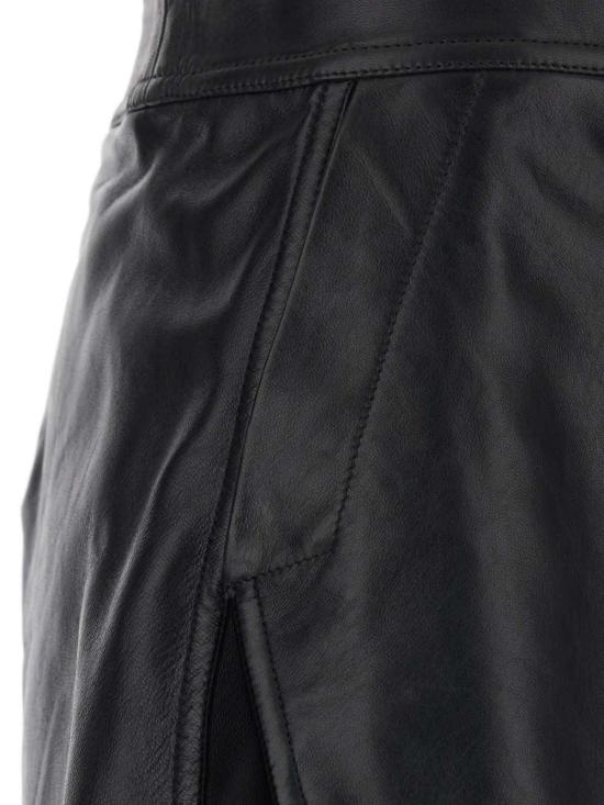 26SS 릭 오웬스 숏 스커트 RP01F6371LBY 9 BLACK - RICK OWENS