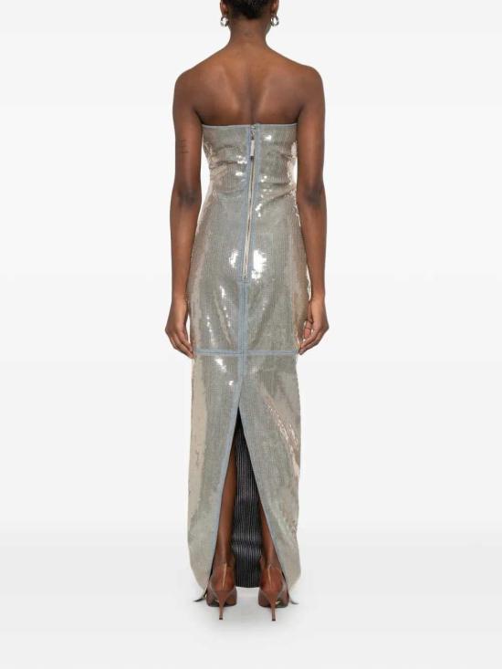 26SS 릭 오웬스 롱 원피스 RP01F6528SRAWM1 6138 BLUE - RICK OWENS