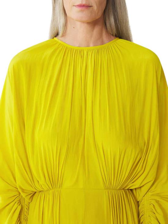 26SS 랑방 롱 원피스 RWDR00584778P26 882 CAMOMILLE - LANVIN