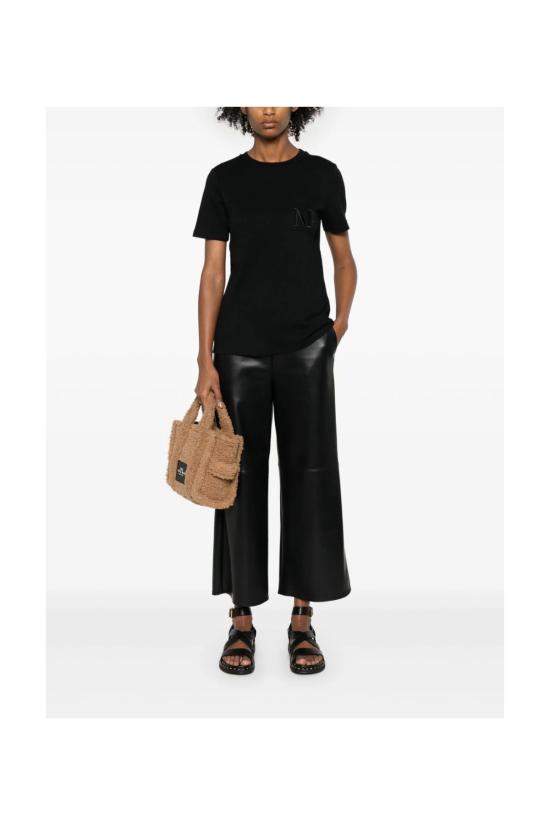 25SS 에스막스마라 반팔 티셔츠 2429976011600 005 Black - 'S MAX MARA