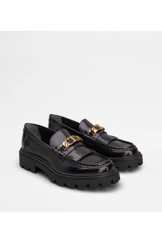  토즈 로퍼 XXW08J0GF80SHA B999 Black - TODS