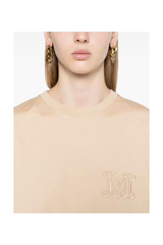 25SS 막스마라 반팔 티셔츠 2421946021600 009 Brown - MAX MARA