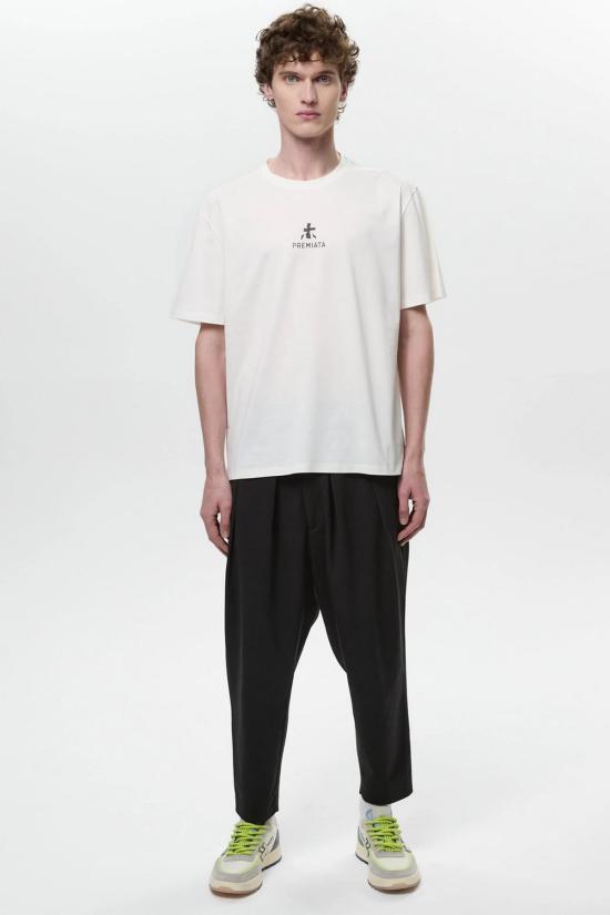 25SS 프리미아타 반팔 티셔츠 PA1017 White - PREMIATA