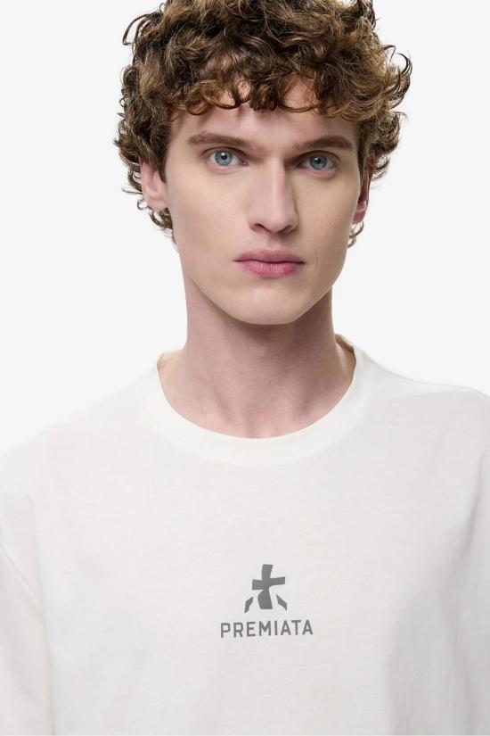 25SS 프리미아타 반팔 티셔츠 PA1017 White - PREMIATA