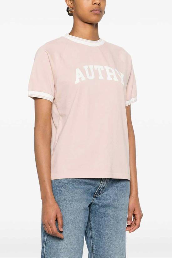25SS 오트리 반팔 티셔츠 TSPW94CP Pink - AUTRY