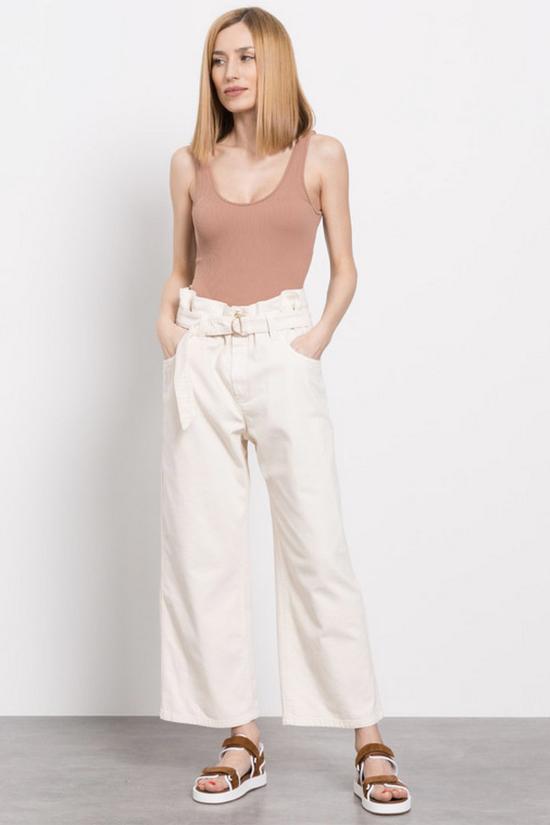 25SS 브루넬로 쿠치넬리 데님 팬츠 M0H43P5737C8555 cream - BRUNELLO CUCINELLI