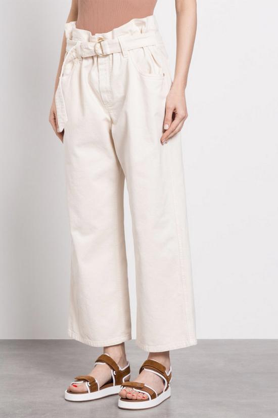 25SS 브루넬로 쿠치넬리 데님 팬츠 M0H43P5737C8555 cream - BRUNELLO CUCINELLI