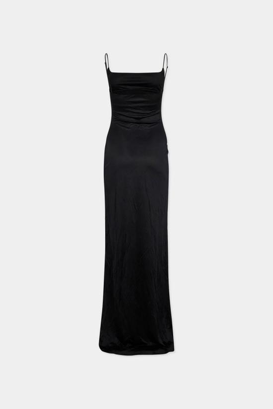 26SS 디스퀘어드2 롱 원피스 S75CV0983 D20110900 Black - DSQUARED2