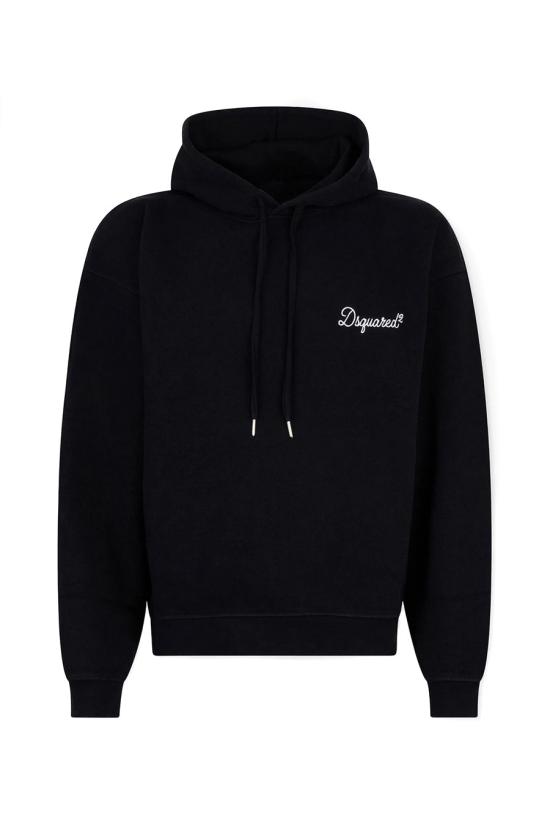 26SS 디스퀘어드2 후드 티셔츠 S74GU0929 D25029900 Black