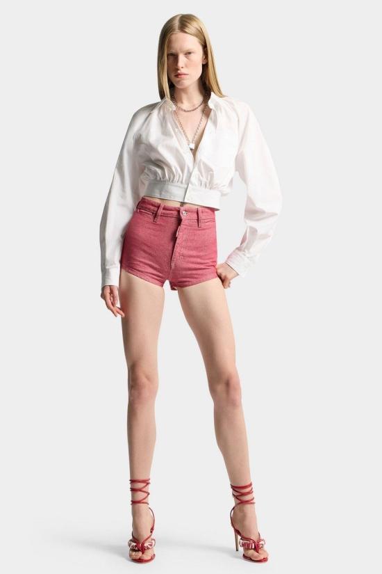 26SS 디스퀘어드2 셔츠 S75DL0944 S36275100 White - DSQUARED2