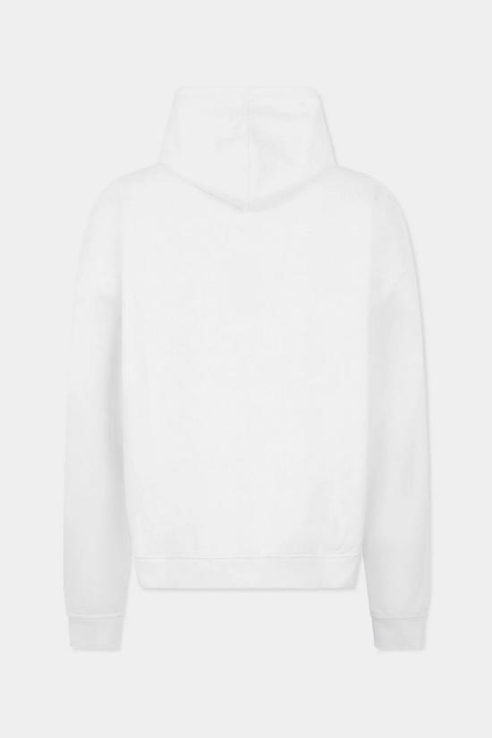 26SS 디스퀘어드2 후드 티셔츠 S74GU0951 D25028100 White - DSQUARED2