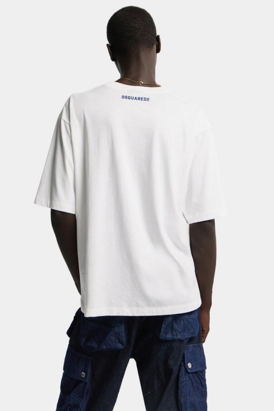 26SS 디스퀘어드2 탑 S74GD1529 D20108100 White - DSQUARED2