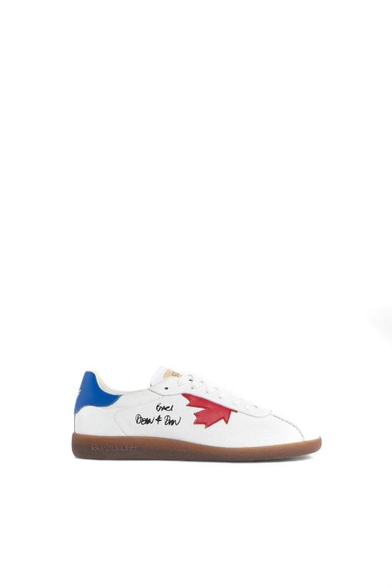 26SS 디스퀘어드2 라벨 스니커즈 SNM0468 18908701M1424 White