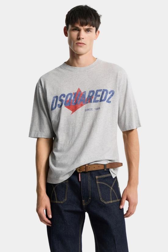 26SS 디스퀘어드2 반팔 티셔츠 S74GD1556 D20104856M Grey - DSQUARED2