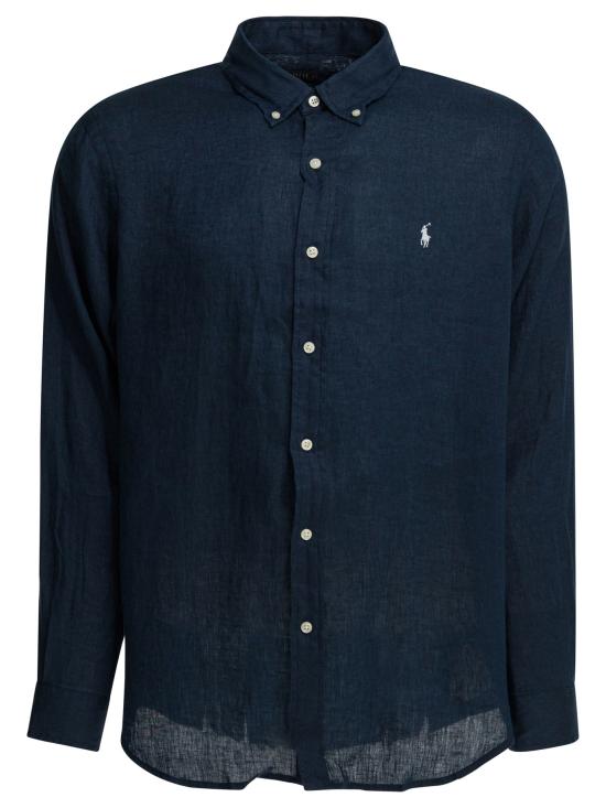 26SS 폴로 랄프로렌 긴팔 셔츠 710966294504NEWPORT NAVY Blue