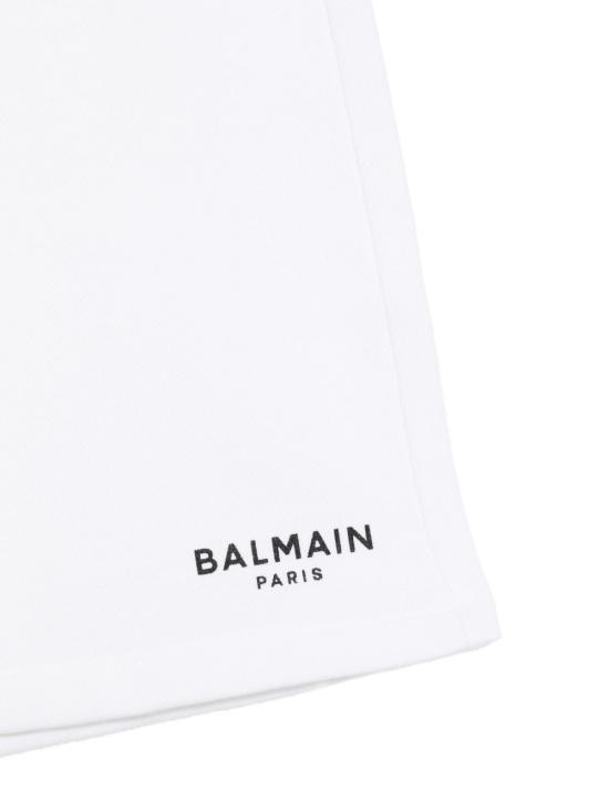 26SS [키즈] 발망 쇼츠/버뮤다 BY6S19 Z3183100NE White - BALMAIN