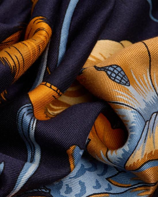 25FW 이누이 에디션 머플러/스카프 CA221RO24 bleu BLU MULTI - INOUI EDITION