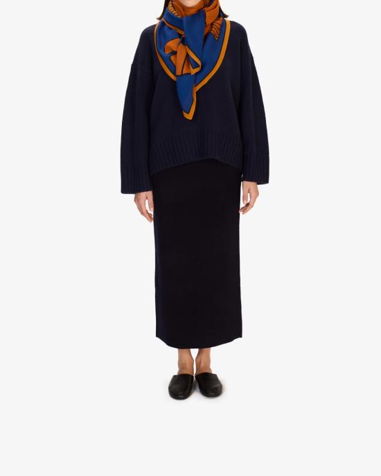 25FW 이누이 에디션 머플러/스카프 CA222CA24 bleu BLU - INOUI EDITION