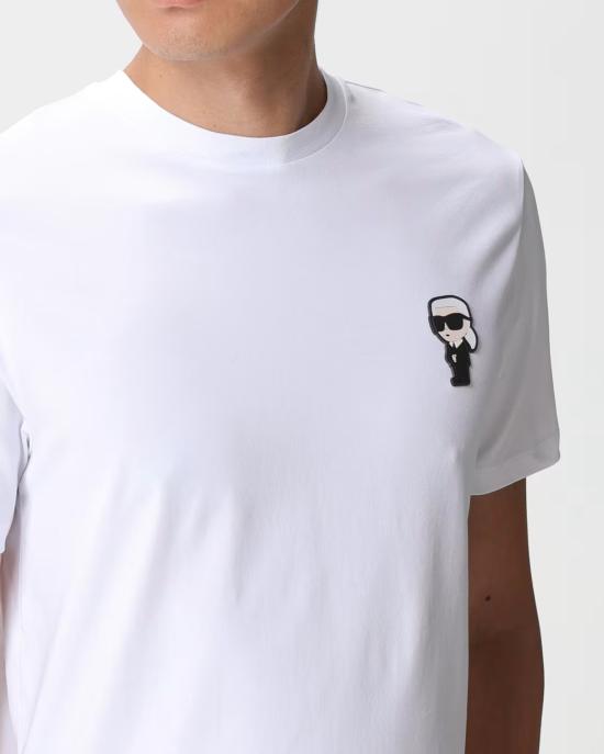 26SS 칼라거펠트 반팔 티셔츠 755027 500221 10 white BIANCO - KARL LAGERFELD