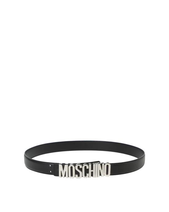 26SS 모스키노 가죽 벨트 8012 8001 4555 fantasia nero NERO