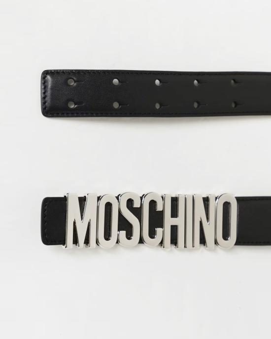 26SS 모스키노 가죽 벨트 8012 8001 4555 fantasia nero NERO - MOSCHINO