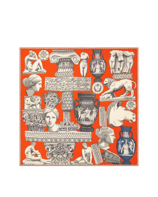 25FW 이누이 에디션 머플러/스카프 CA222AR08 orange ARANCIONE MULTI