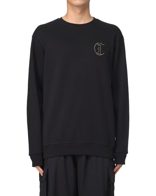 25FW 저스트까발리 긴팔 티셔츠 79OAIT07 CF500 899 NERO - JUST CAVALLI