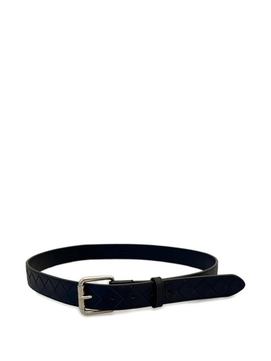 26SS 보테가베네타 가죽 벨트 855892VCPQ4 4330 Midnight silver