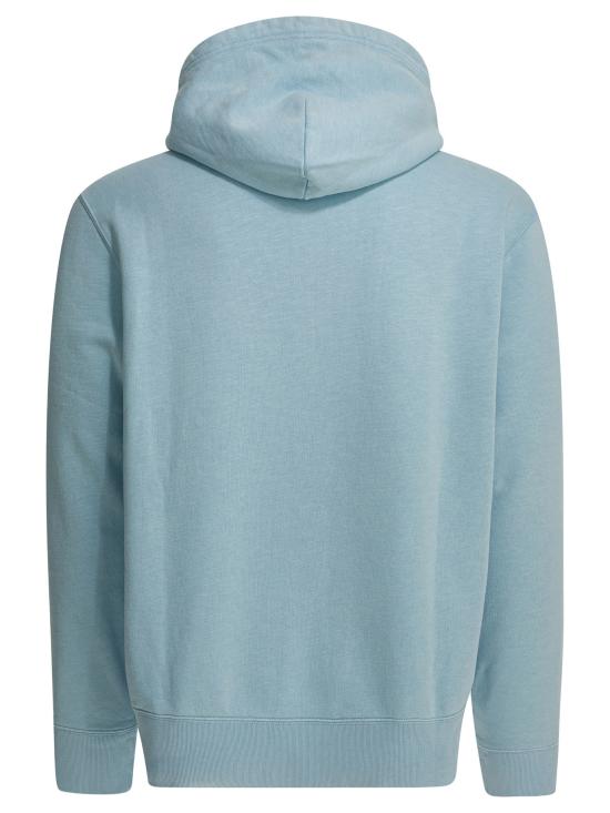 26SS 더블알엘 후드 티셔츠 710A13054003SOUTHPORT BLUE Light blue - RRL