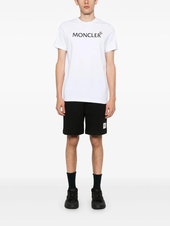 26SS 몽클레어 반팔 티셔츠 L10918C000678390T 001 White - MONCLER