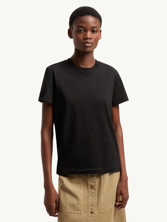 26SS 몽클레어 반팔 티셔츠 L10938C0002989AUO 999 Black - MONCLER