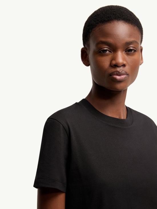 26SS 몽클레어 반팔 티셔츠 L10938C0002989AUO 999 Black - MONCLER