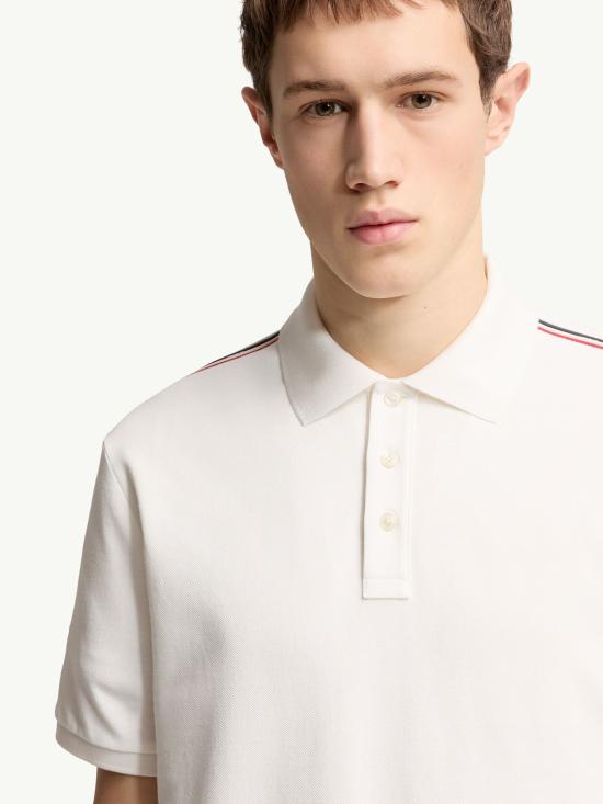 26SS 몽클레어 폴로 티셔츠 L10918A0003189A16 034 White - MONCLER