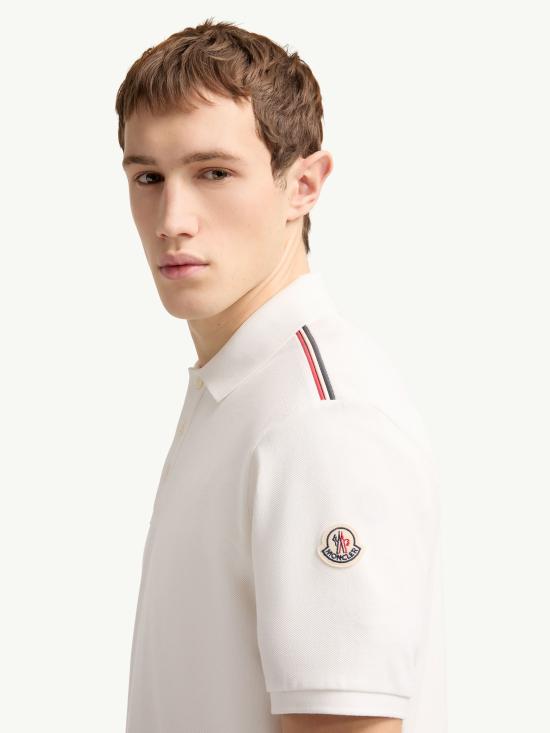 26SS 몽클레어 폴로 티셔츠 L10918A0003189A16 034 White - MONCLER