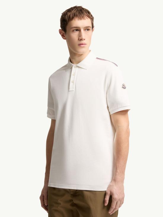 26SS 몽클레어 폴로 티셔츠 L10918A0003189A16 034 White - MONCLER