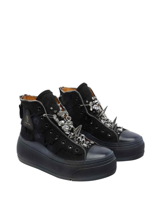 26SS 알13 스니커즈 R13S5032S244X Black - R13