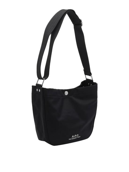 26SS 아페쎄 저널 로고 스몰 숄더백 PSAKRM67010LZZ Black - A.P.C.