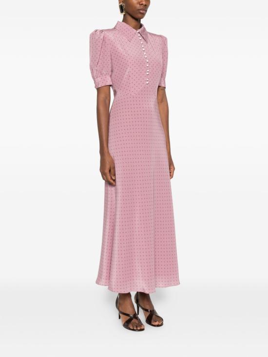 26SS 알레산드라리치 미디 원피스 FABX3598 F46861941 Pink - ALESSANDRA RICH