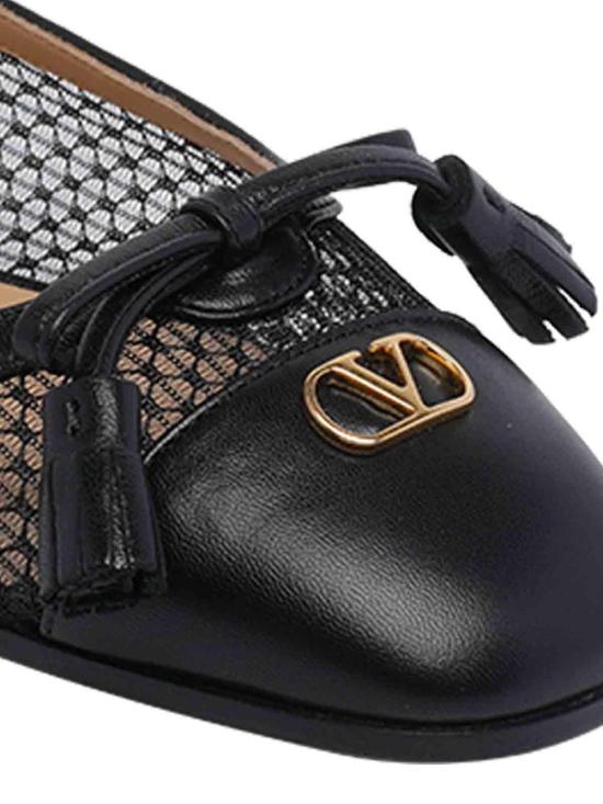 26SS 발렌티노 가라바니 플랫 슈즈 S0MH0PDY0NO Black - VALENTINO GARAVANI