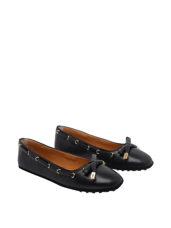 26SS 토즈 플랫 슈즈 XXW04M0KC40SWZB999 Black - TODS