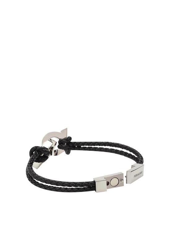 26SS 살바토레 페라가모 브레이슬릿 776345770360 Black - SALVATORE FERRAGAMO