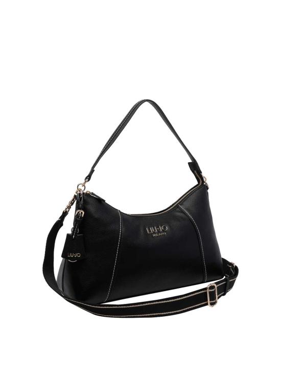 26SS 리우조 숄더백 AA6164E101222222 Black - LIU JO