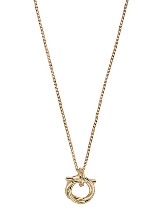 26FW 살바토레 페라가모 목걸이/팬던트 765594760672 GOLD - SALVATORE FERRAGAMO