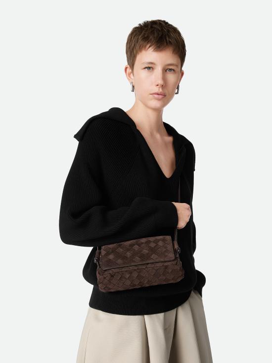 26SS 보테가베네타 숄더백 843893V5ZZ4 2132 Brown - BOTTEGA VENETA